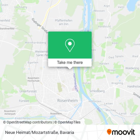 Neue Heimat/Mozartstraße map
