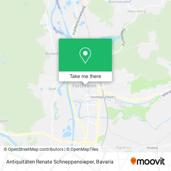 Карта Antiquitäten Renate Schneppensieper