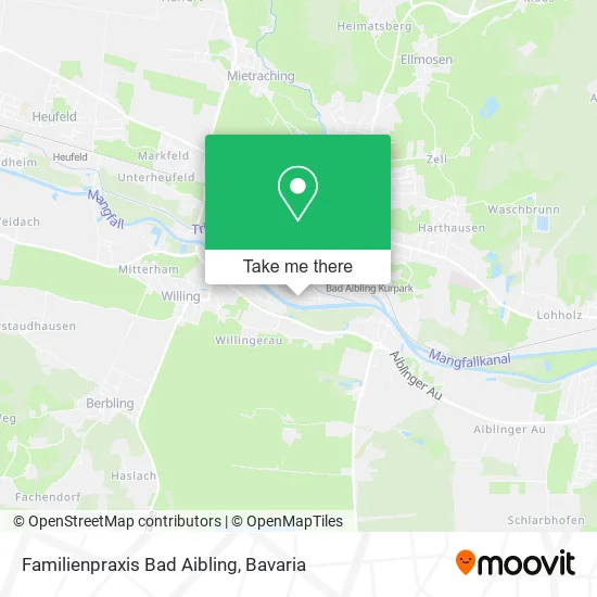 Карта Familienpraxis Bad Aibling