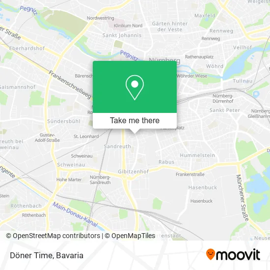 Карта Döner Time