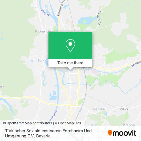 Türkischer Sozialdienstverein Forchheim Und Umgebung E.V. map