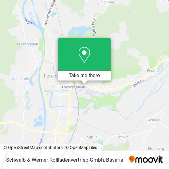 Schwalb & Werner Rollladenvertrieb Gmbh map