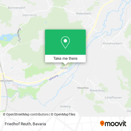 Карта Friedhof Reuth