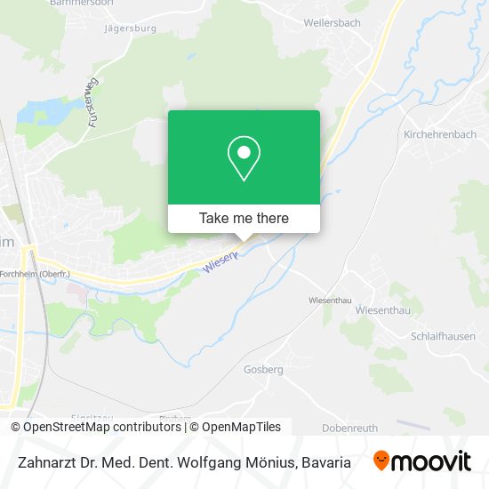 Zahnarzt Dr. Med. Dent. Wolfgang Mönius map