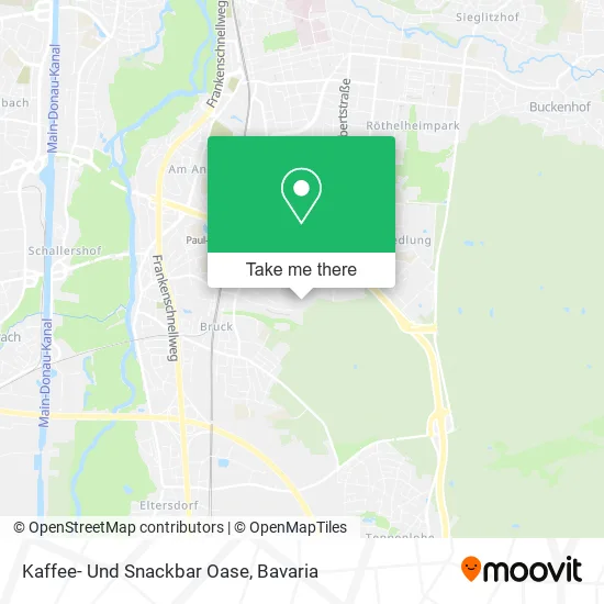 Карта Kaffee- Und Snackbar Oase