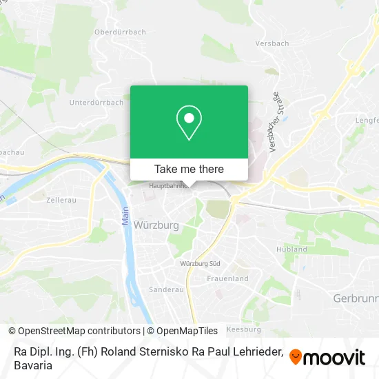 Карта Ra Dipl. Ing. (Fh) Roland Sternisko Ra Paul Lehrieder