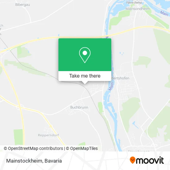 Карта Mainstockheim