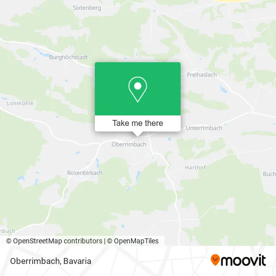 Карта Oberrimbach