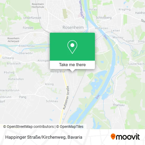 Карта Happinger Straße/Kirchenweg