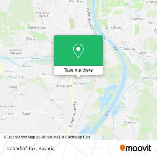 Карта Traberhof Taxi