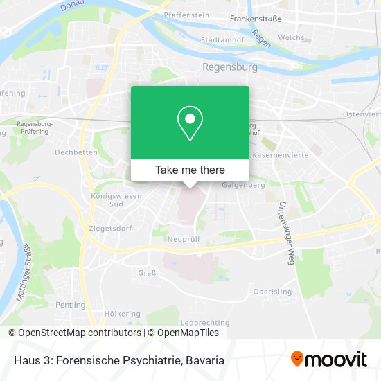 Haus 3: Forensische Psychiatrie map