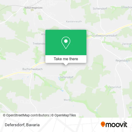 Карта Defersdorf