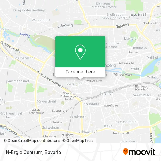 Карта N-Ergie Centrum