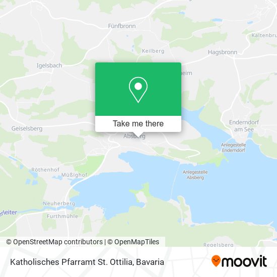 Katholisches Pfarramt St. Ottilia map