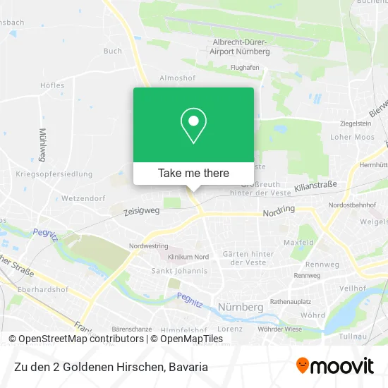 Карта Zu den 2 Goldenen Hirschen