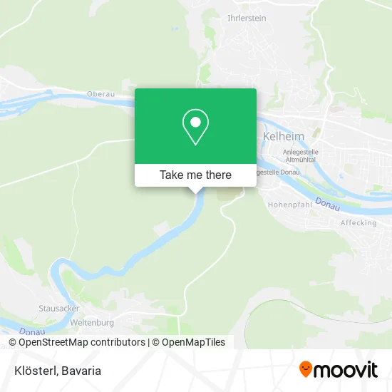 Карта Klösterl