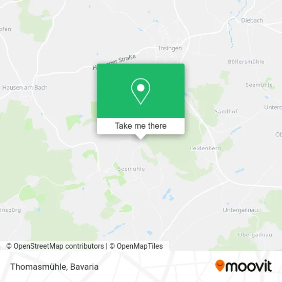 Карта Thomasmühle
