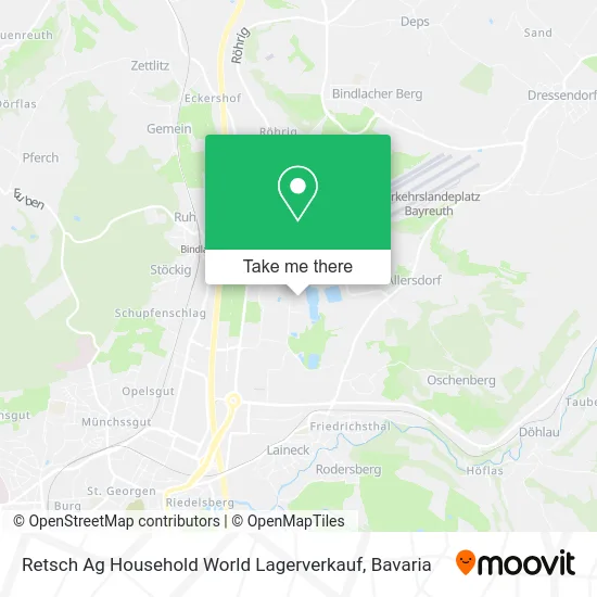 Retsch Ag Household World Lagerverkauf map