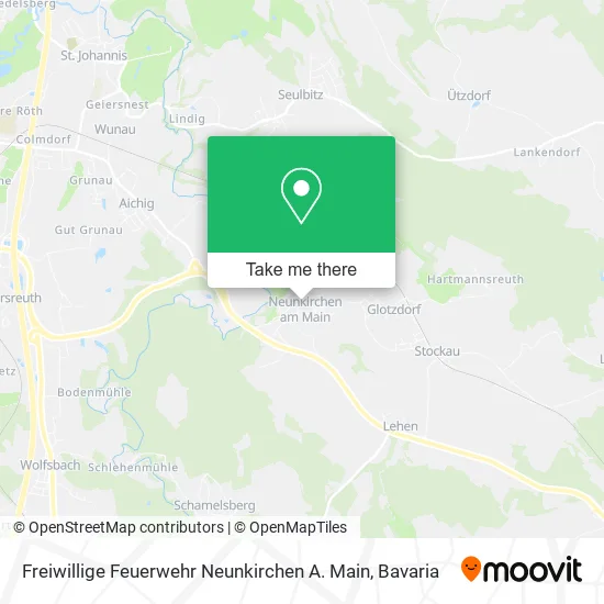 Карта Freiwillige Feuerwehr Neunkirchen A. Main