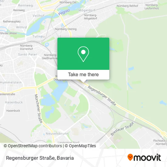Карта Regensburger Straße