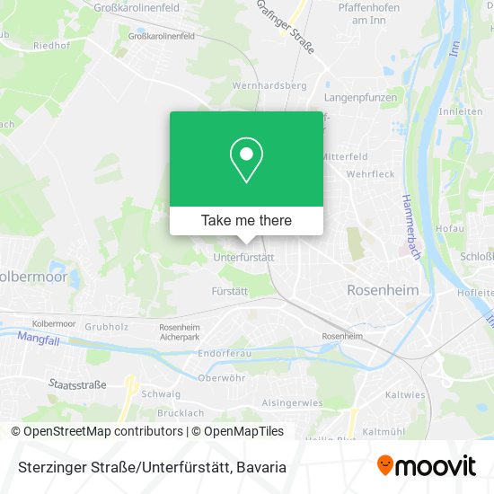 Sterzinger Straße / Unterfürstätt map