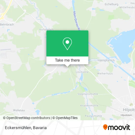 Карта Eckersmühlen