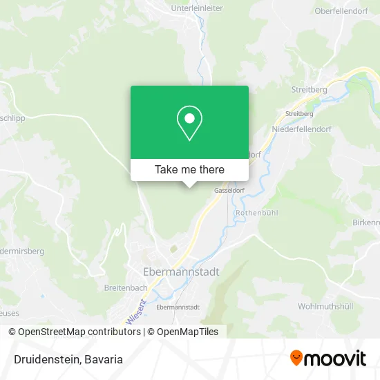 Карта Druidenstein