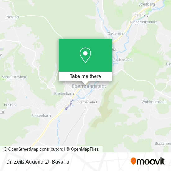 Карта Dr. Zeiß Augenarzt