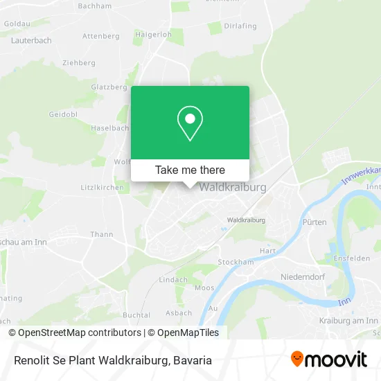 Карта Renolit Se Plant Waldkraiburg
