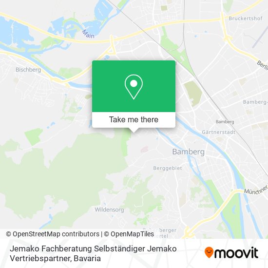 Jemako Fachberatung Selbständiger Jemako Vertriebspartner map