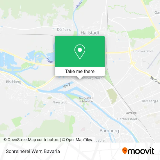 Schreinerei Werr map