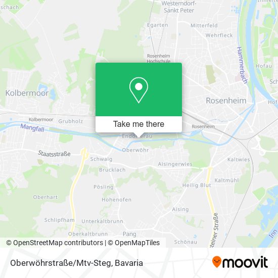 Oberwöhrstraße/Mtv-Steg map