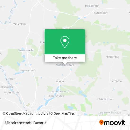 Карта Mittelramstadt