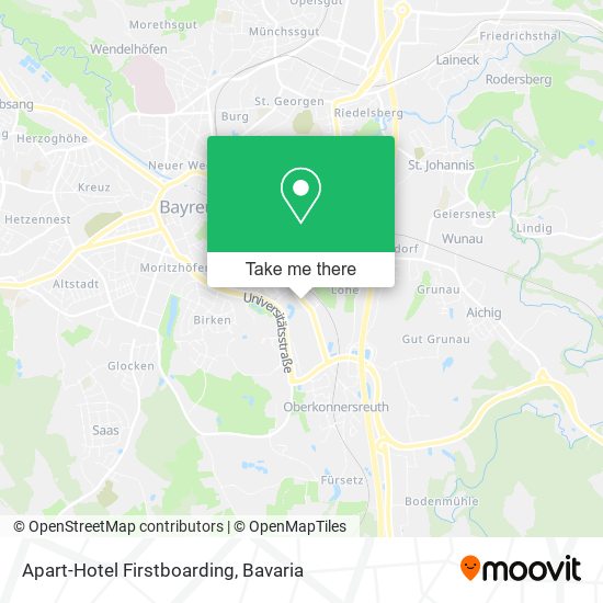 Apart-Hotel Firstboarding map