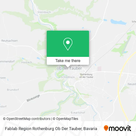 Карта Fablab Region Rothenburg Ob Der Tauber