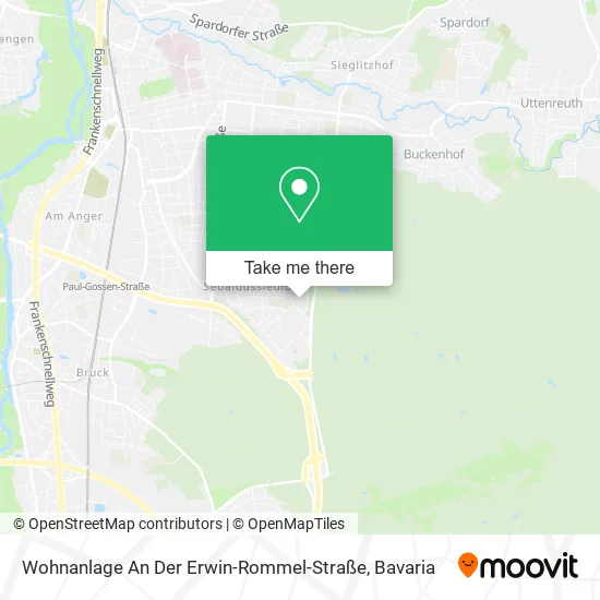 Карта Wohnanlage An Der Erwin-Rommel-Straße