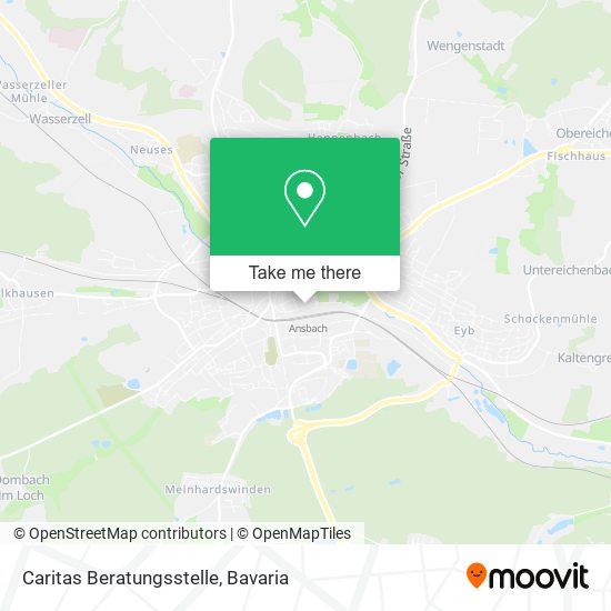 Caritas Beratungsstelle map