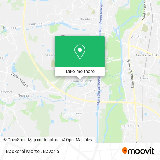 Карта Bäckerei Mörtel