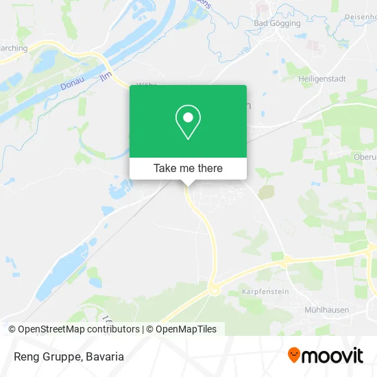 Карта Reng Gruppe