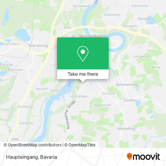 Карта Haupteingang