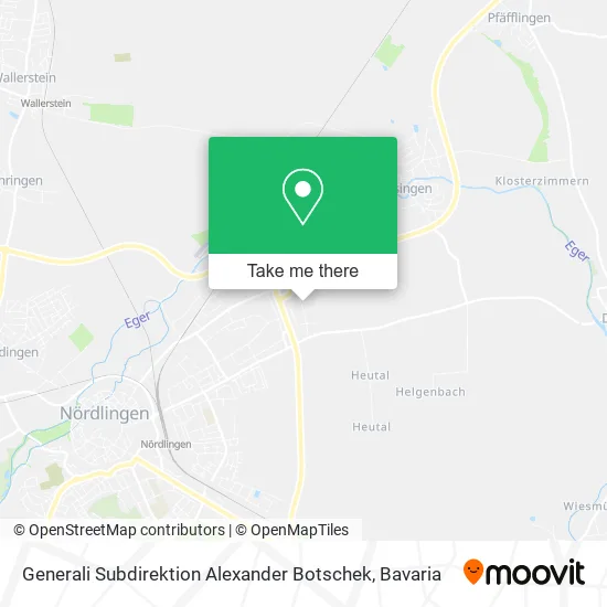 Карта Generali Subdirektion Alexander Botschek
