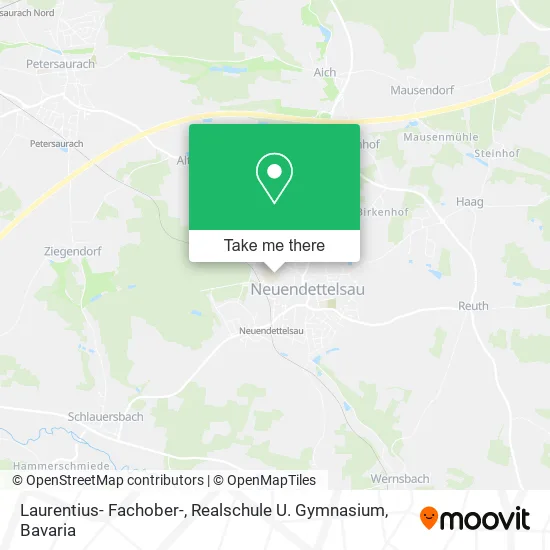 Карта Laurentius- Fachober-, Realschule U. Gymnasium