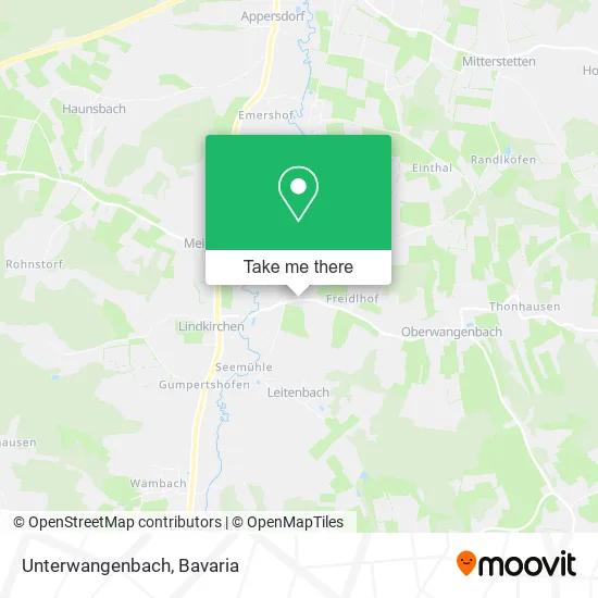 Карта Unterwangenbach