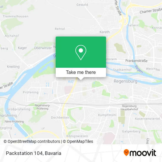 Карта Packstation 104