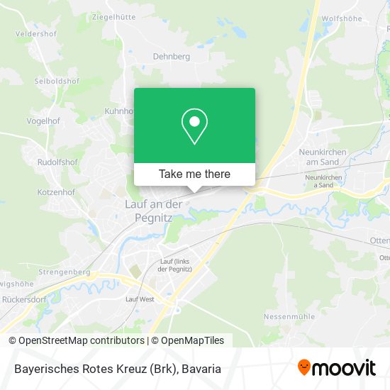 Bayerisches Rotes Kreuz (Brk) map