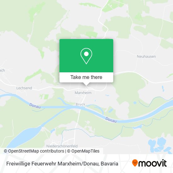 Freiwillige Feuerwehr Marxheim / Donau map