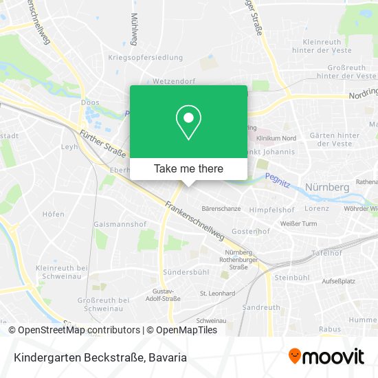 Kindergarten Beckstraße map