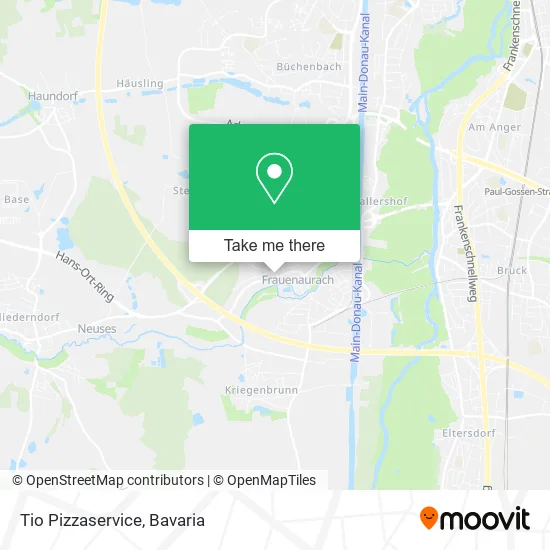 Карта Tio Pizzaservice