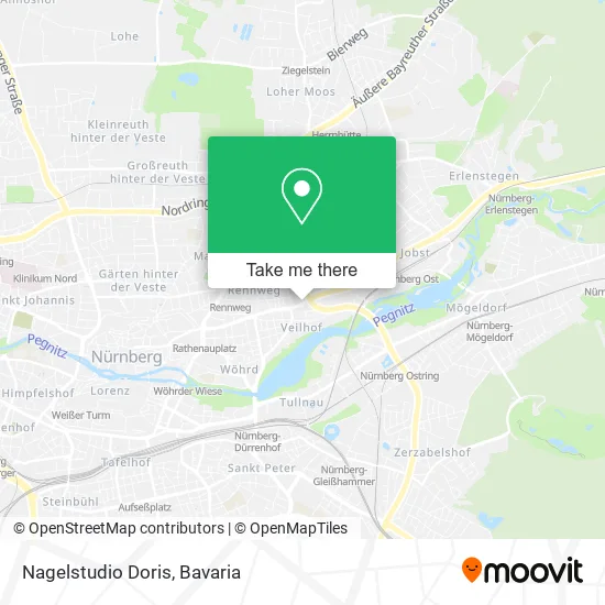 Карта Nagelstudio Doris