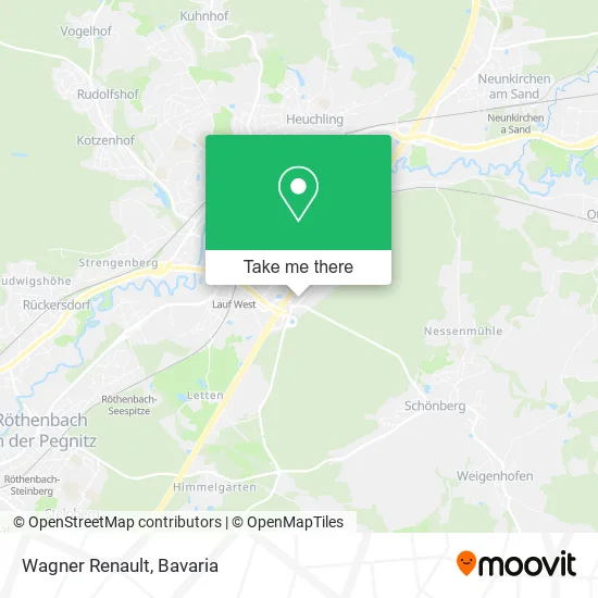 Карта Wagner Renault